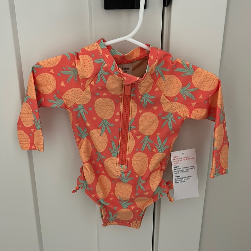 Pineapple rash guard